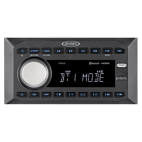 Jensen JWM30 Multisource Stereo System