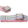 thumbnail image 1 of ASA TECHMED Pastel Colors Walking Patient Transfer Gait Belt with Metal Buckle and Belt Loop Holder - Mobility Aid for Caregivers, Nurses, Home Health Aides, 1 of 5