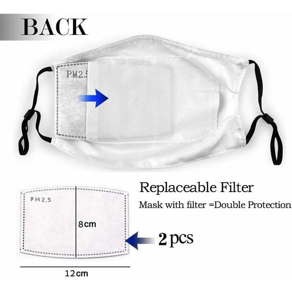 ASA TECHMED Super Premium 3-Ply Reusable Face Mask in Multiple Colors - Breathable Comfort, Non-Surgical Safety Mask, Fully Machine Washable,for Office School Outdoors - (4-Pack)