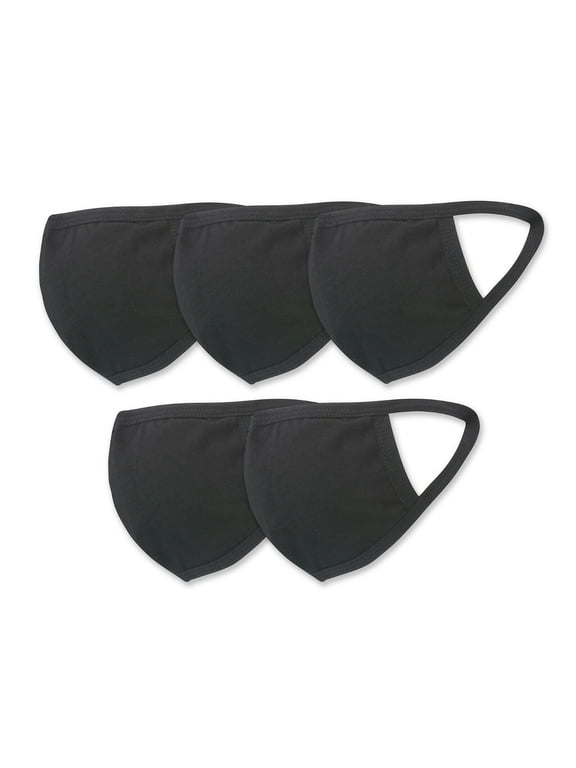 Super Premium 3-Ply Reusable Face Mask in Multiple Colors - Breathable Comfort, Non-Surgical Safety Mask, Fully Machine Washable,for Office School Outdoors - (4-Pack)