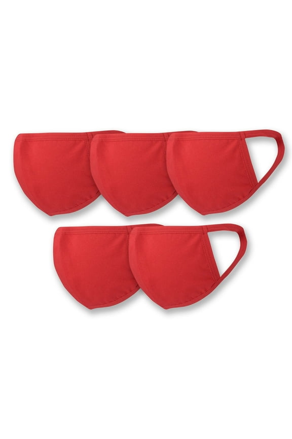 Super Premium 3-Ply Reusable Face Mask in Multiple Colors - Breathable Comfort, Non-Surgical Safety Mask, Fully Machine Washable,for Office School Outdoors - (4-Pack)