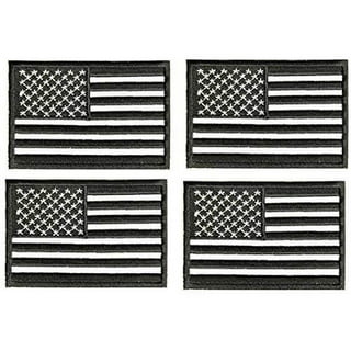 Wavy American Flag Patch