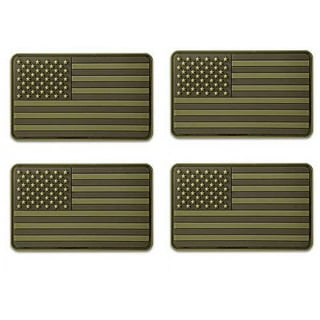  American Flag Patch,Patches Tactical,Full Embroidery Patches  for Backpacks,Tactical Patches for Dog Harness,Hat, Military Uniforms  Emblems,Size 3x2(2 Packs) : Arts, Crafts & Sewing