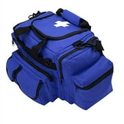 ASA Techmed First Aid Responder EMS Emergency Medical Trauma Bag Deluxe (Blue)