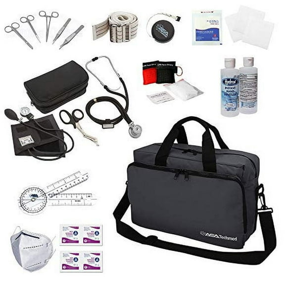 ASA Techmed PT Home Call Kit with Bag - Ideal for Sport Doctors, Physical Therapy, Students and Personal Care
