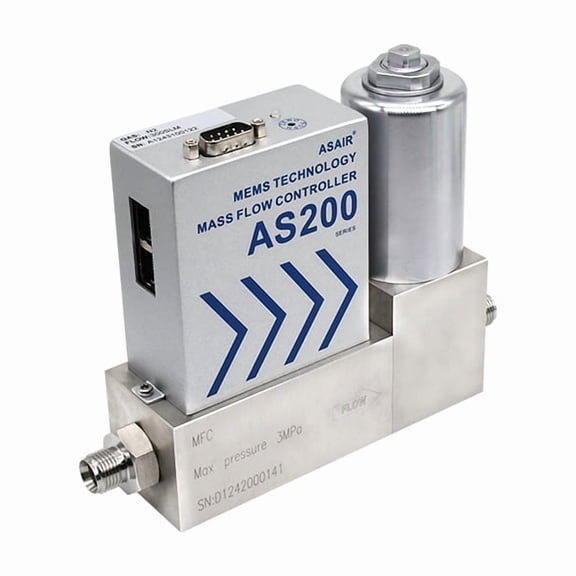 ASAIR stainless steel MFC high precision gas mass flow controller air micro gas flowmeter AS200 series