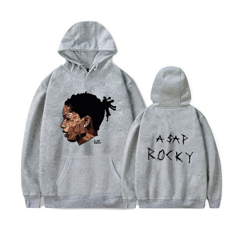 New ASAP Rocky Hoodies Men Casual Pullover Streetwear Sweatshirt