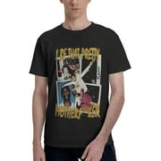 ASAP Rapper Rocky Mens Womens Hip Hop Rap Trap Rapper Streetwear Vintage Style T-Shirt Black