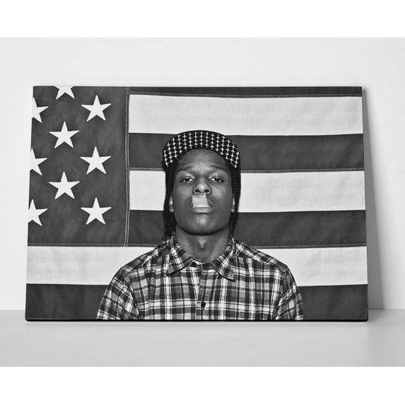 ASAP Rocky Poster or Wrapped Canvas