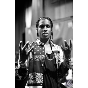 ASAP Rocky Rapper Music Hip-Hop Poster 12 x 18 inch Print Frameless Art Gift 30 x 46 cm Paper