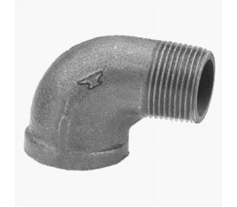 ASC 8700127304 1/2 Inch Black Pipe 90 Degree Street Elbow