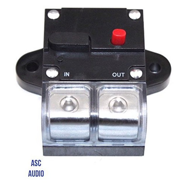 ASC Audio 0/2/4/8 Gauge Input Output 100a 12v Dc Circuit Breaker ...