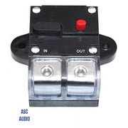 ASC Audio 0/2/4/8 Gauge Input Output 250a 12v Dc Circuit Breaker Replace Fuse 12vdc 250 Amp Manual Reset