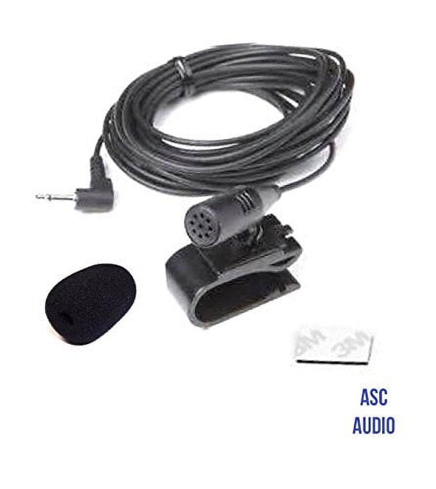 ASC Audio BlueTooth Car Stereo Mic Microphone Assembly Kit for