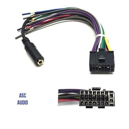 ASC Audio Car Electronics Installation Kit for Dual Audio Radio, 16 Pin Speaker Plug