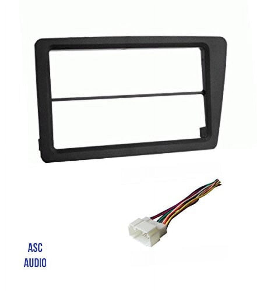 ASC Audio Car Stereo Dash Install Kit and Wire Harness for installing