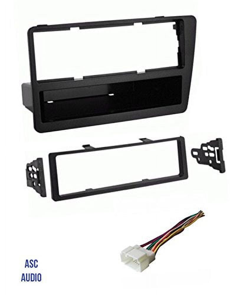 ASC Audio Car Stereo Dash Install Kit and Wire Harness for installing
