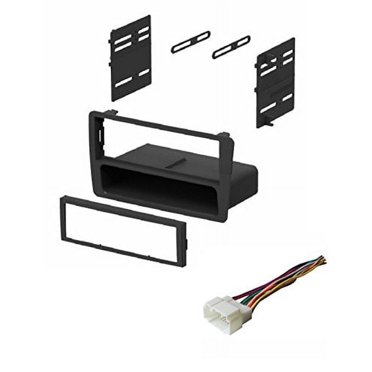 Car Stereo Installation Kit With Wire Harness – Fits 2006-2011 Honda Civic – Gun Metallic Gray