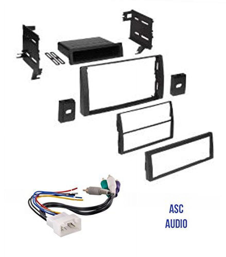 ASC Audio Car Stereo Dash Kit and Wire Harness for Installing an Aftermarket Radio for some 2002
