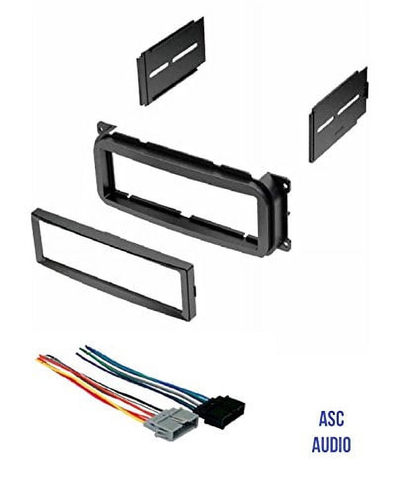 Radio Stereo Install Double Din Dash Mount Kit Wire Harness Fits Nissan Sentra E - Foto 6