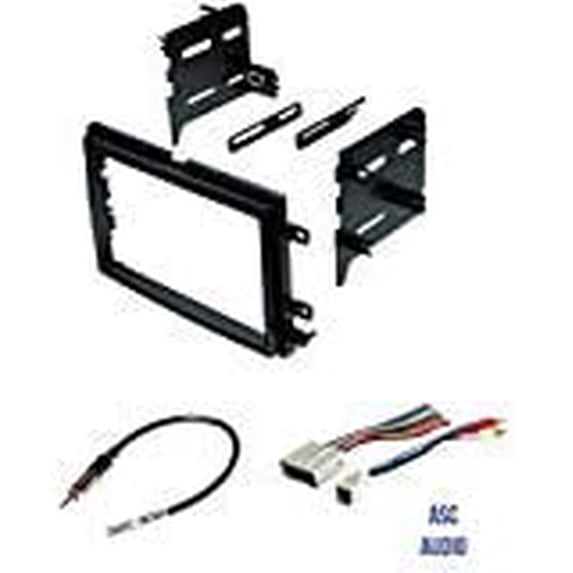Double DIN Stereo Installation Kit With Wiring Harness & Antenna Adapter - GMKIT11DD