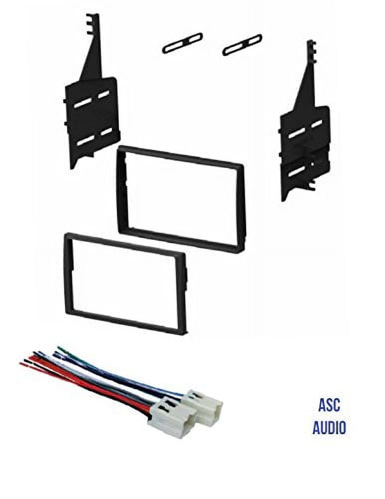 ASC Car Stereo Dash Install Kit and Wire Harness for Installing a