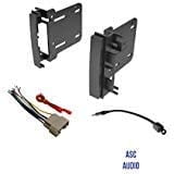 ASC Car Stereo Dash Kit, Wiring Harness, Antenna Adapter, for Select 2007-2016 Chrysler/Dodge/Jeep Vehicles, 12" x 8" x 4", Plastic