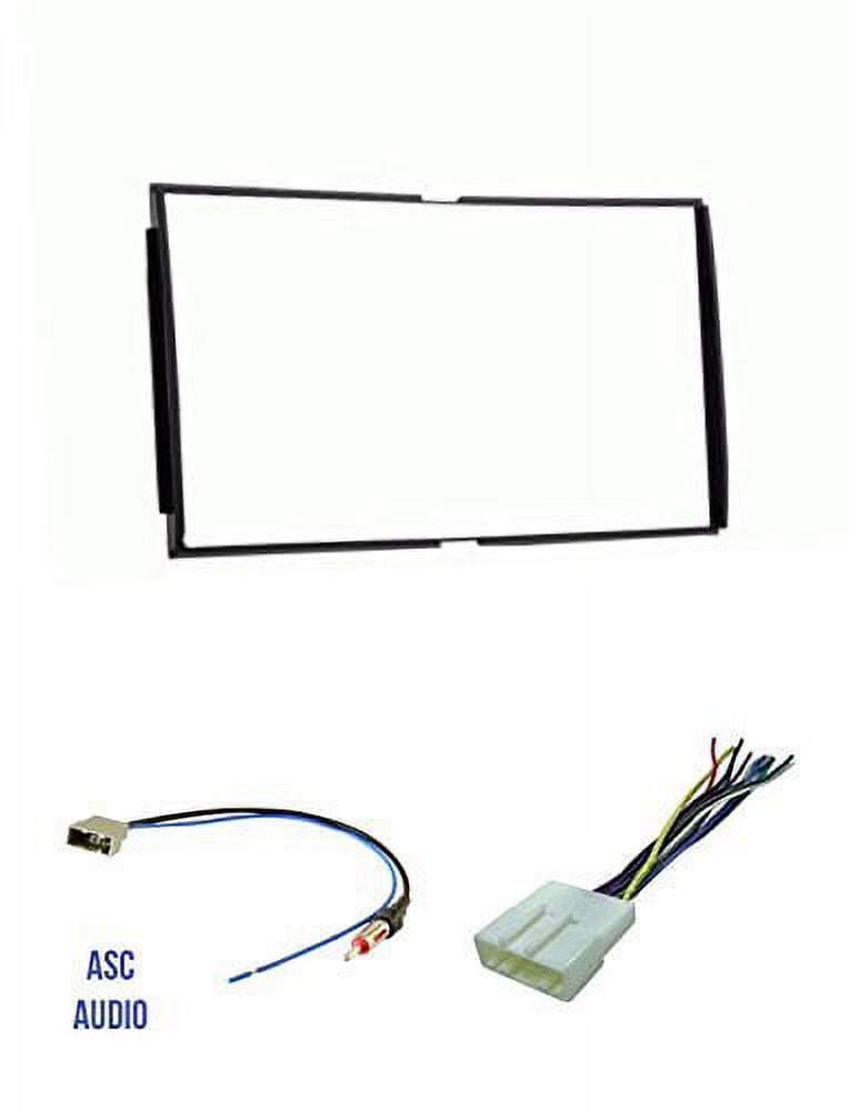 ASC Car Stereo Install Dash Kit, Wire Harness, and Antenna Adapter for