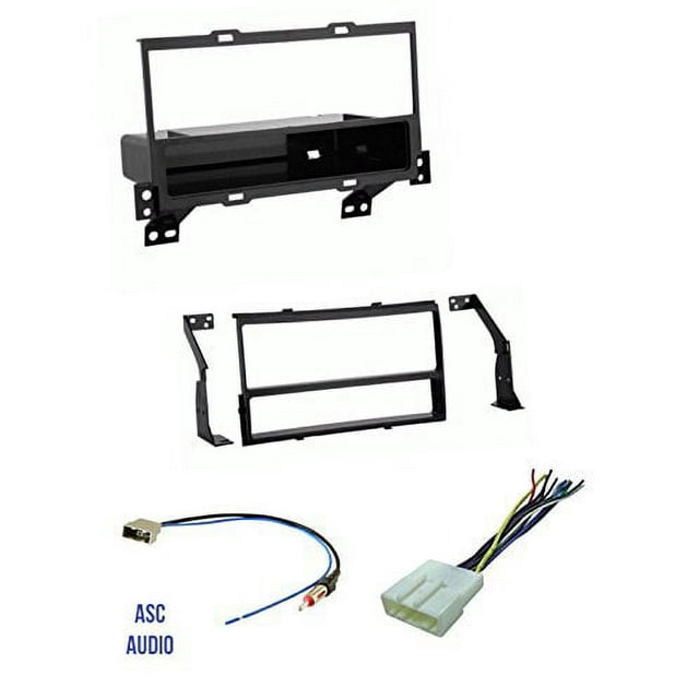 ASC Car Stereo Install Dash Kit, Wire Harness, and Antenna Adapter for
