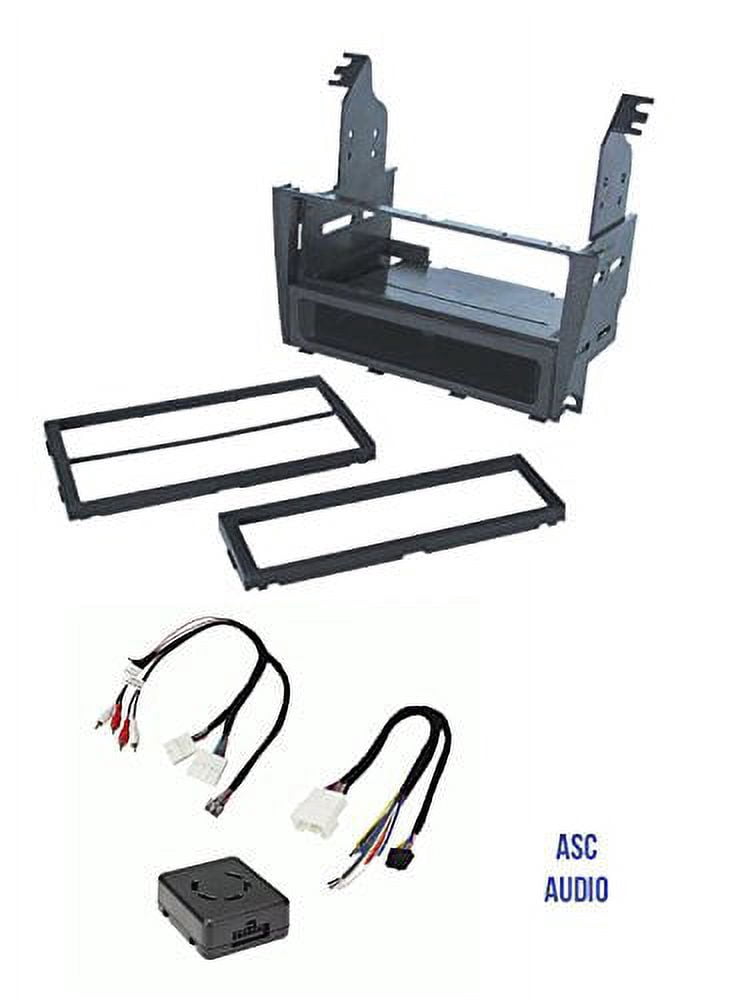 ASC Car Stereo Install Dash Kit and Amplifier Retention Wire Harness ...