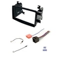 thumbnail image 1 of ASC Car Stereo Radio Install Dash Kit, Wire Harness, and Antenna Adapter for installing an Aftermarket Double Din Radio for 2009 - 2010 Kia Optima and 2009 - 2014 Kia Sedona, 1 of 1