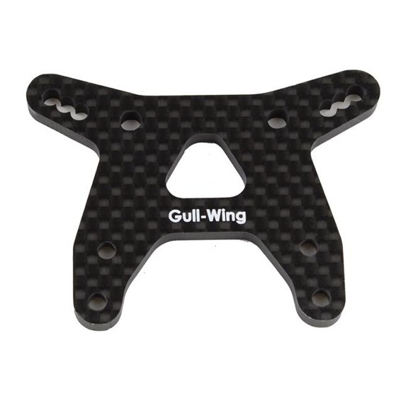Team Associated ASC91880 RC10B6.3 Carbon Fiber Front Shock Tower