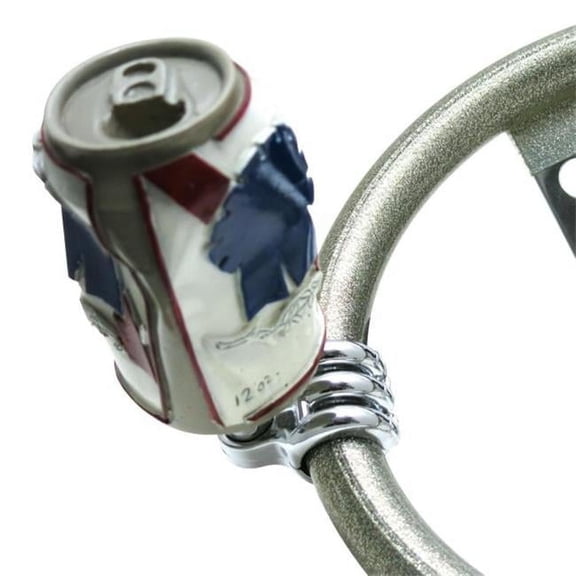 ASCBN00015 Crushed Beer Can Suicide Brody Knob