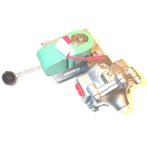 ASCO 8044A2CSA-24V Solenoid Valve, 1" Connection, Normally Closed, 0-25 PSI, 24V