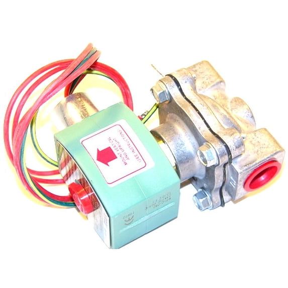 ASCO 8215G20-240V - 1/2"N/C 0/50# SHUTOFF VLV 240V