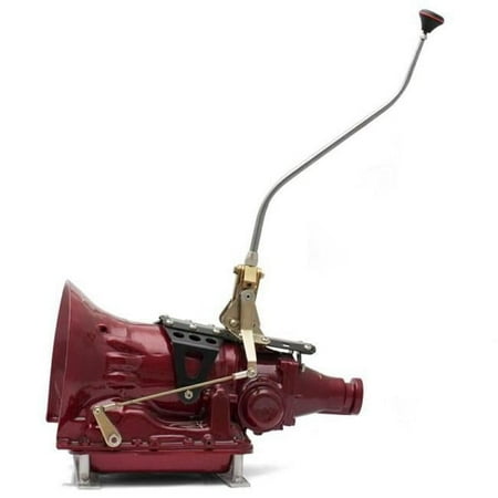 ASCS2G623D2 GM 350TH Dual Action Automatic Transmission Shifter Kit ~ 23 Dual Bend Arm with Delu by Knob
