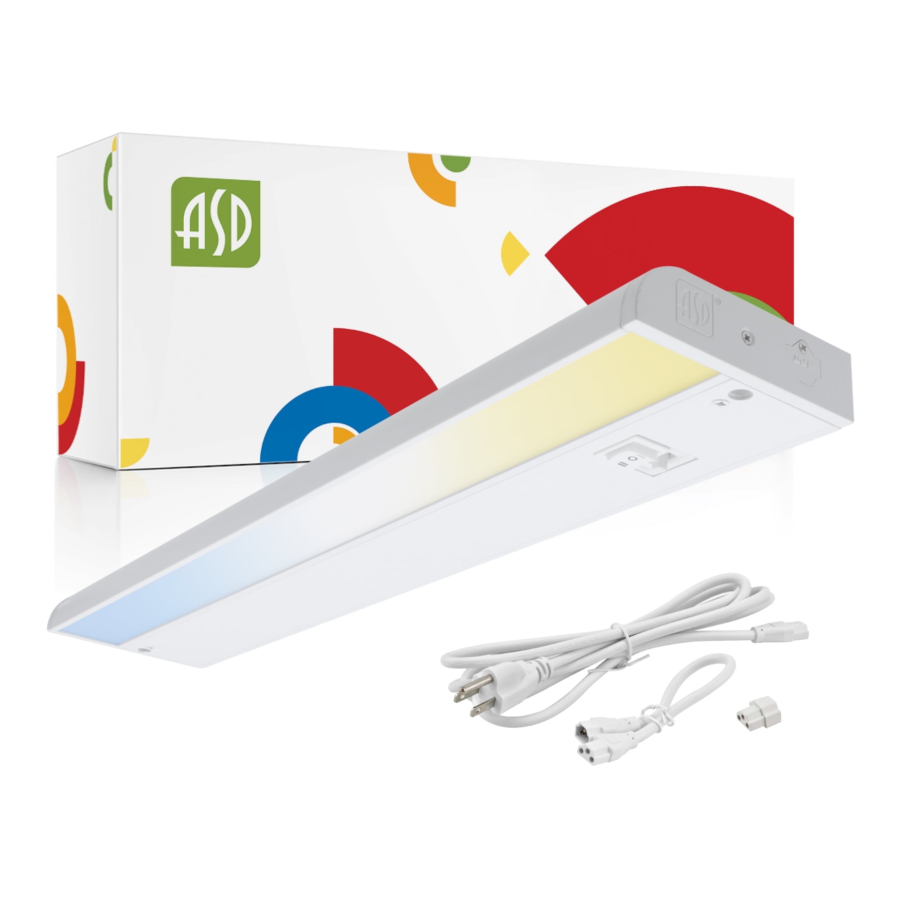 ASD 12-Inch White Dimmable LED Under-Cabinet Light