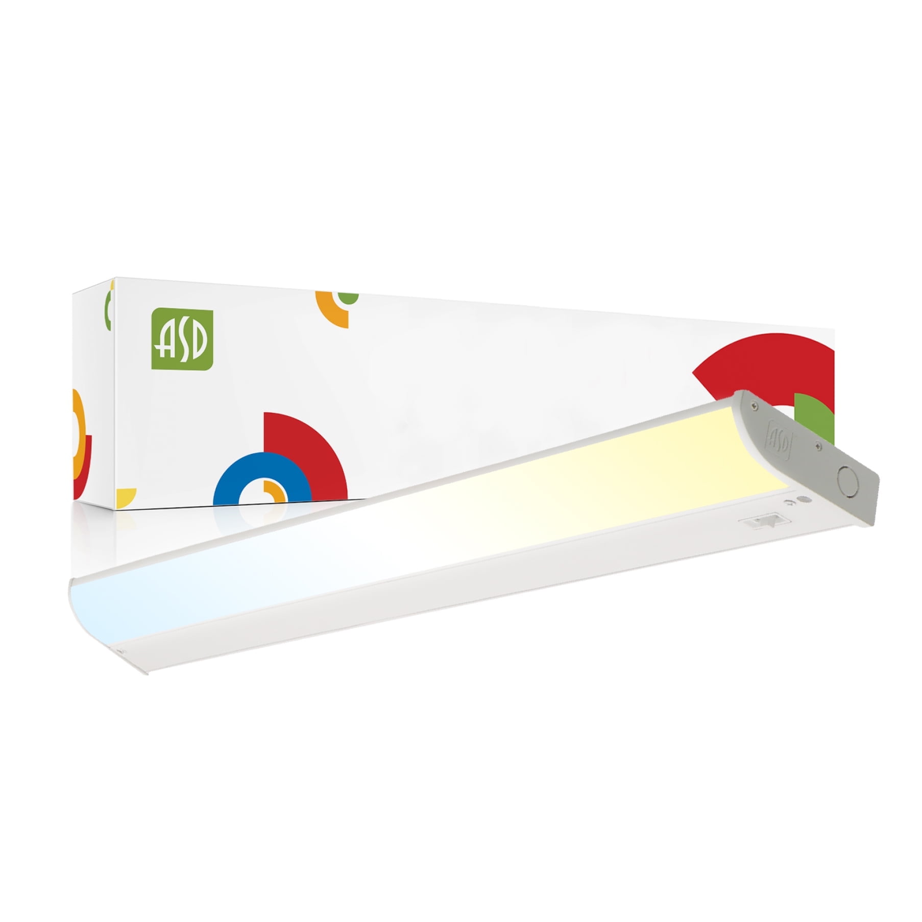 32-Inch White Dimmable LED Under Cabinet Light with Adjustable Color Temperature