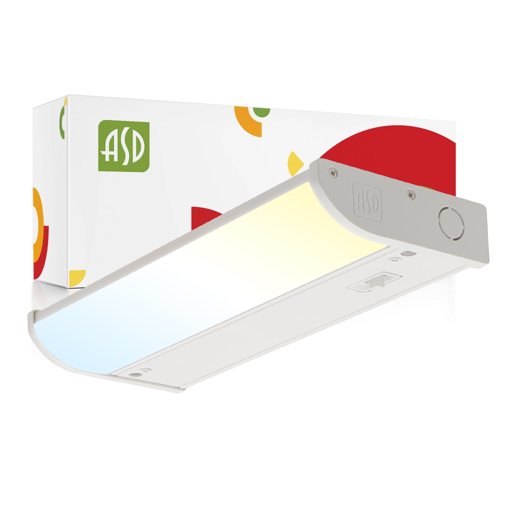 ASD 9-Inch White LED Under Cabinet Light with Dimmable Feature
