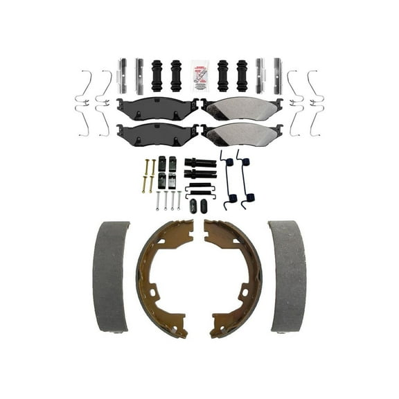 ASD Semi Metallic Brake Pads for Ford F450 2005-2016 Super Duty Heavy Duty