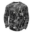 thumbnail image 1 of ASDFVBKG Camo Sweatshirt for Men Maple Leaf Printed Oversized Crew Neck Sweatshirt Elegant Long Sleeve Fall Shirts Camo Hoodie Abercrombie Dark Gray XL, 1 of 5
