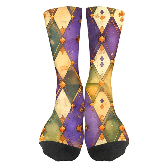 ASDFVBKG Carnival Socks for Women Knit Winter Fashion Wool Soft Compression Unisex Womens Socks H