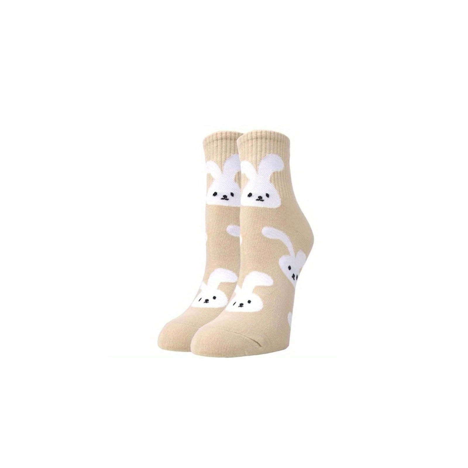 ASDFVBKG Funny Women's Easter Socks Bunny Cotton Crew Socks Cute ...