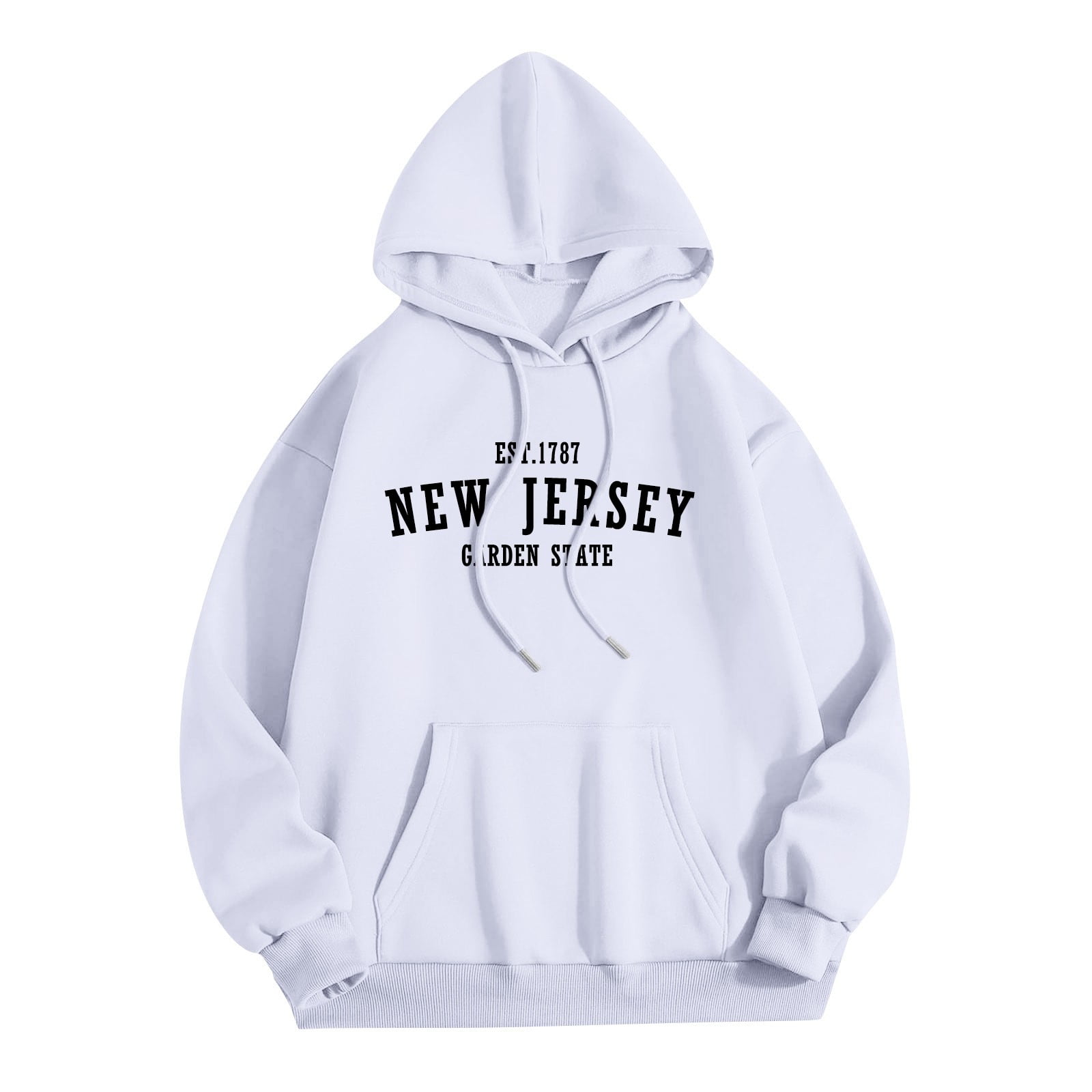 ASDFVBKG Hoodies for Teen Girls Oversized letter printed Preppy