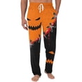 thumbnail image 1 of ASDFVBKG Mens Halloween Pajama Pants Drawstring Jogger Pants with Pockets Yellow L, 1 of 5