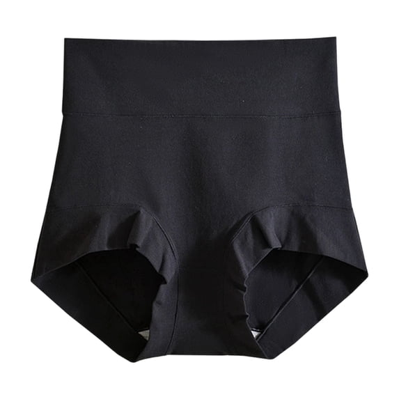 ASDFVBKG Postpartum C Section Cotton Compression Underwear High Waisted Full Coverage Tummy Control Panties Black M