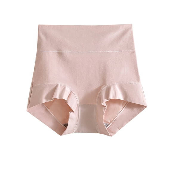 ASDFVBKG Postpartum C Section Cotton Compression Underwear High Waisted Full Coverage Tummy Control Panties Pink XL