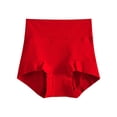 thumbnail image 1 of ASDFVBKG Postpartum C Section Cotton Compression Underwear High Waisted Full Coverage Tummy Control Panties Red XL, 1 of 2