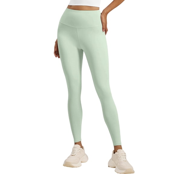 ASDFVBKG Styles Women's High Waist Bootcut Yoga Pants Flared Leggings Bootcut High Waisted Crossover Flare Yoga Pants Tall & Long Tummy Control Pants Mint Green XL