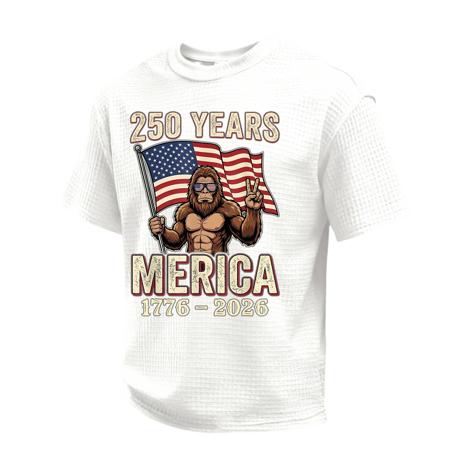 ASDFVBKG Usa Shirt for Men Vintage American Flag Graphic Tee Crewneck ...